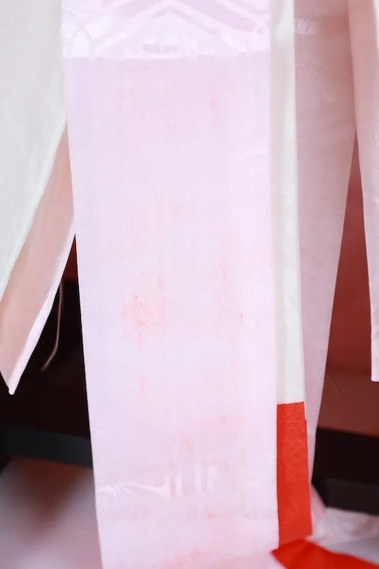 Antique Japanese baby Kimono 100% silkk413