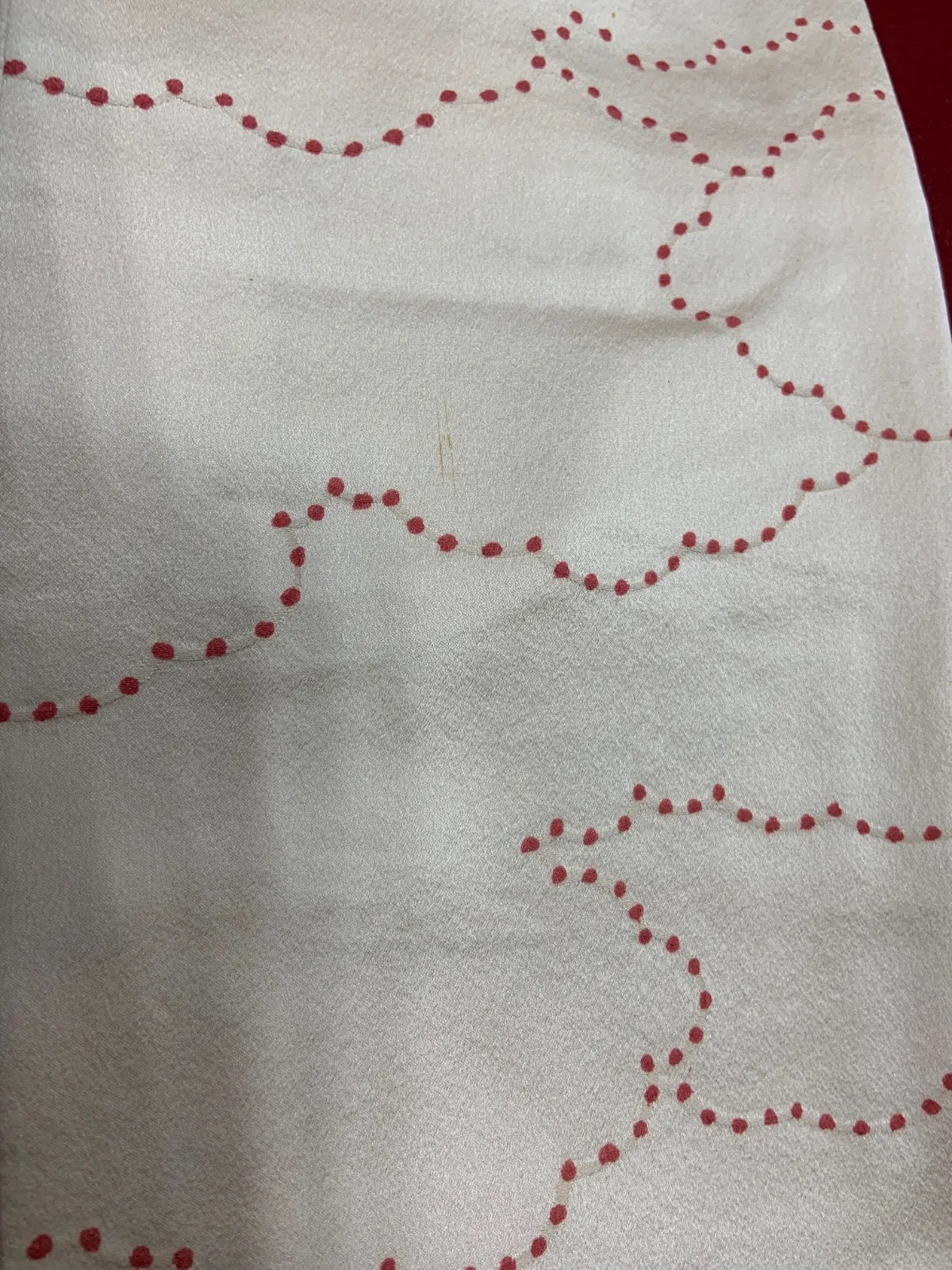 Japanese kimono  Coat (Michiyuki) M-size 100% silk  / B1195