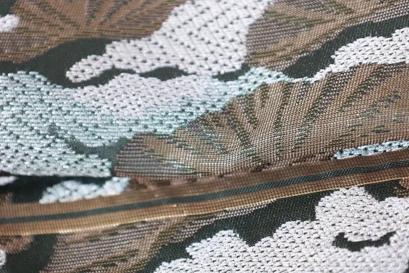 Japanese used sash belt (Fukuro-obi) Tetron/B1288