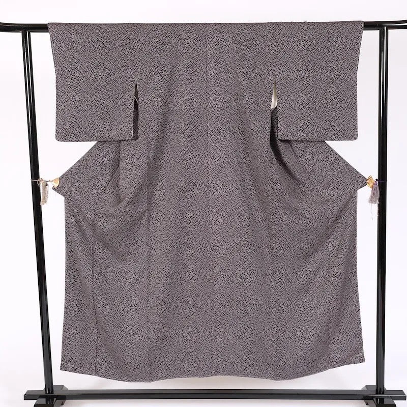 Japanease kimono used(komon)sizeMsilk100%/K395