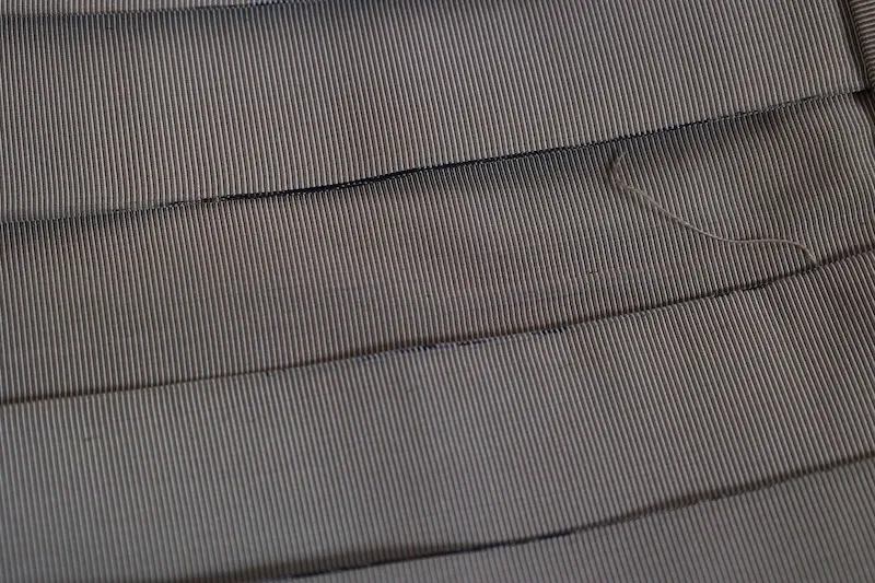 Men's used  Hakama (traditional Japanese trousers), light green, for horse riding, B1512