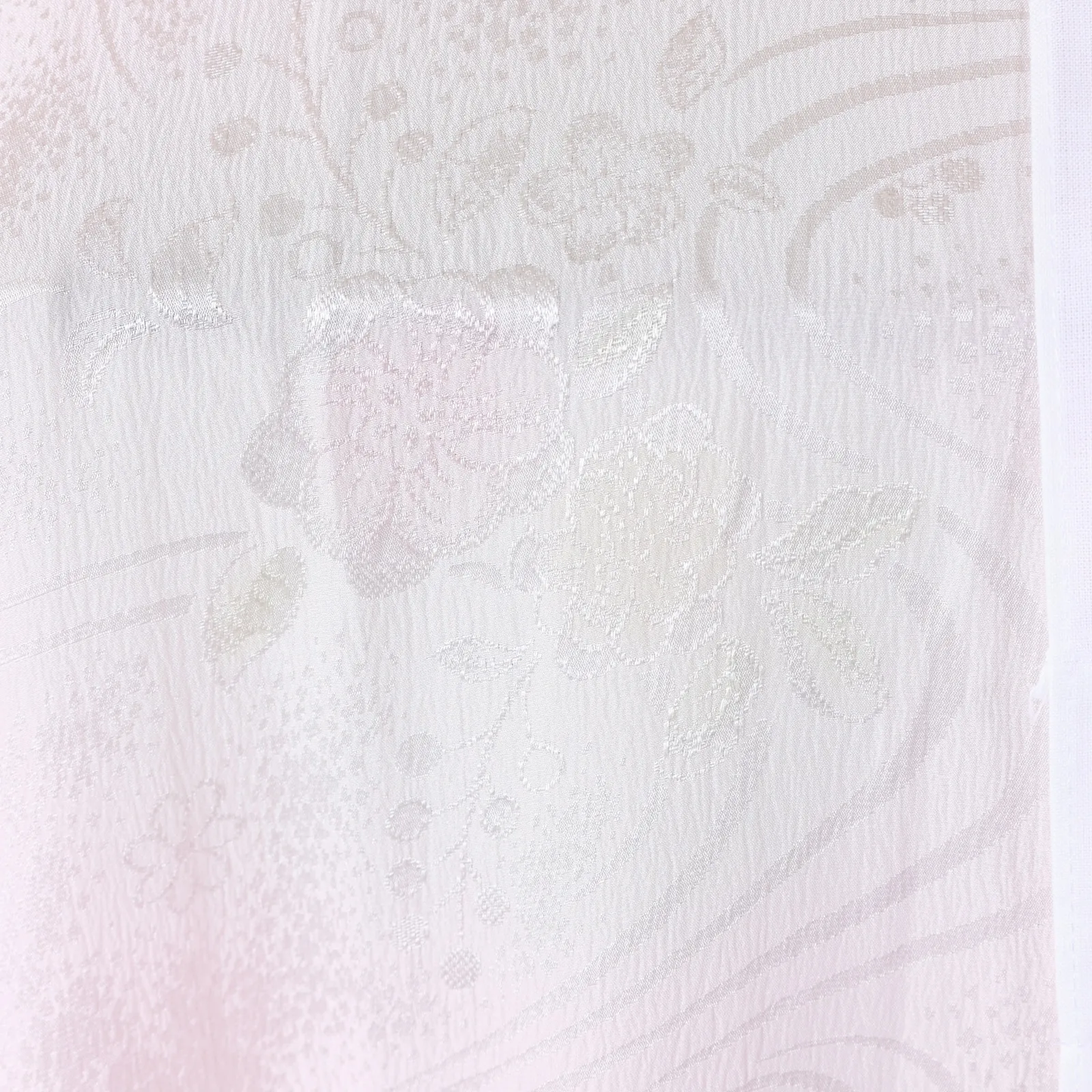 Nagajuban (used under-kimono): Pink, shaded gradient (bokashi)(A134).