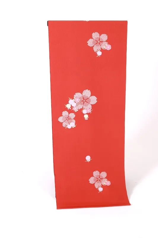 Komon fabric , brand new, unstitched. Colors: red, pink, gray, light purple, cherry blossom. J33