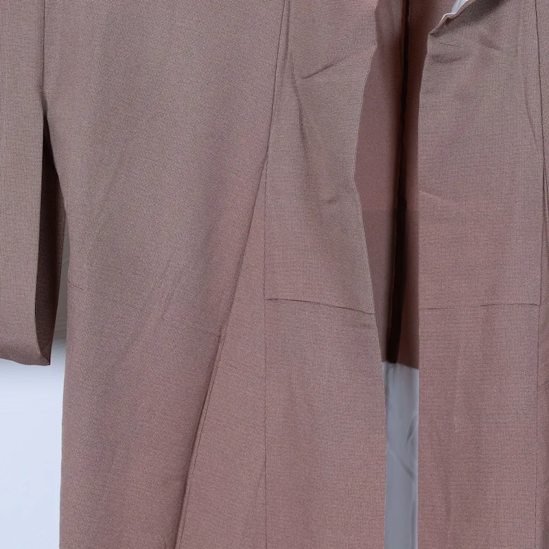 Ise-kata Komon (used kimono fabric), formal style, brown, artist-made, T13