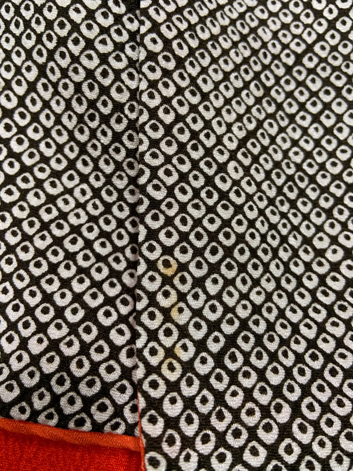 Girl's Yotsumi Pre-loved Kimono – Red, Purple, Yellow, Green, White; A142