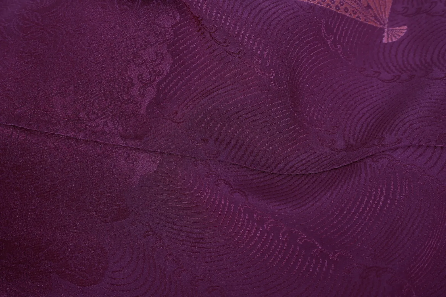 Nishijin -used material Flowers and Fans - b80