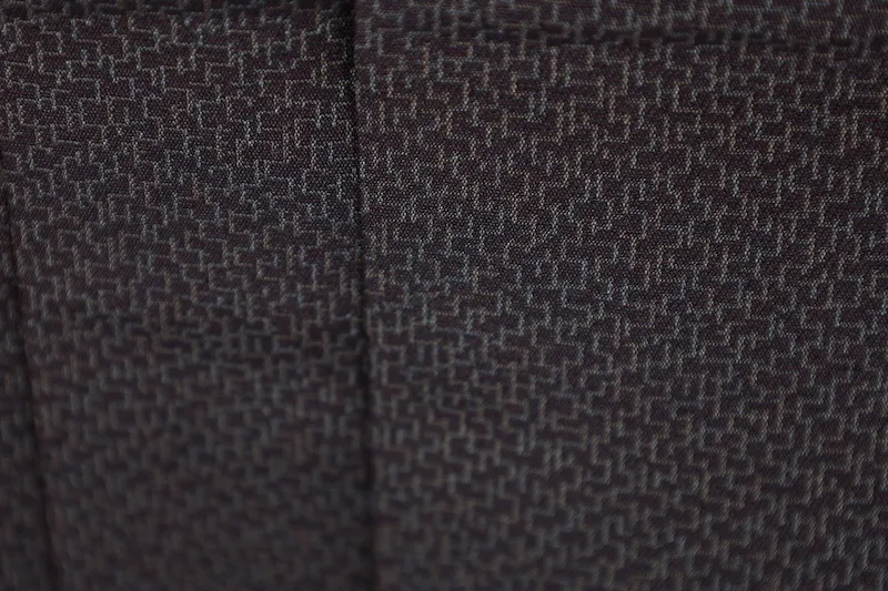 Men's Hakama (traditional Japanese trousers) - Green and Black Geometric Pattern - Lantern Design - B1505