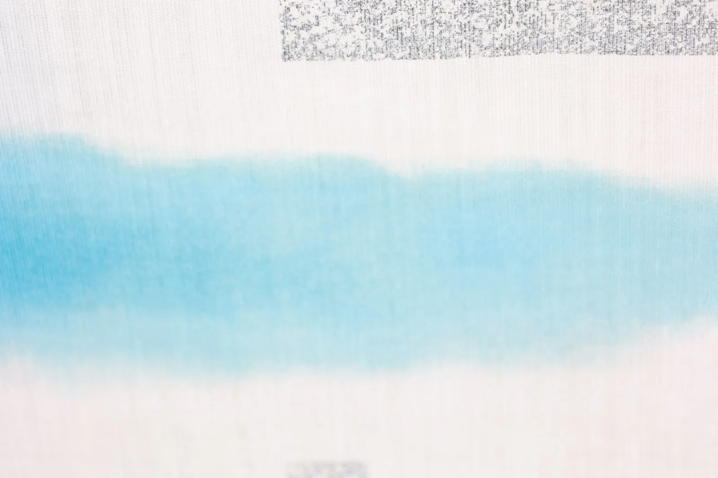 Brand New Yukata Fabric Bolt – Kondaya Genbei – Light Blue,  (Gold/Silver Leaf Strip)  SS05