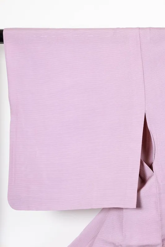 Summer used kimono color light purple b30