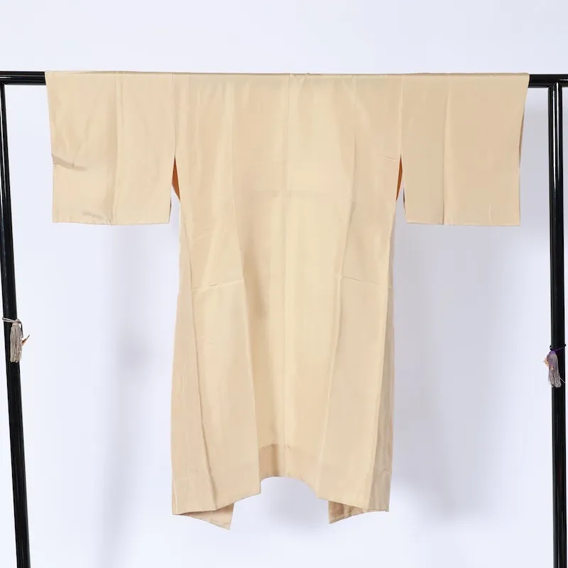 Nagajuban (used Under-kimono) – Beige – K197