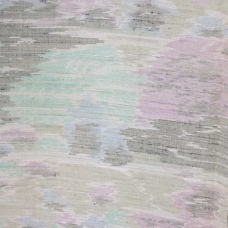 Japan used Vintage kimono(Tsumugi silk）, A4