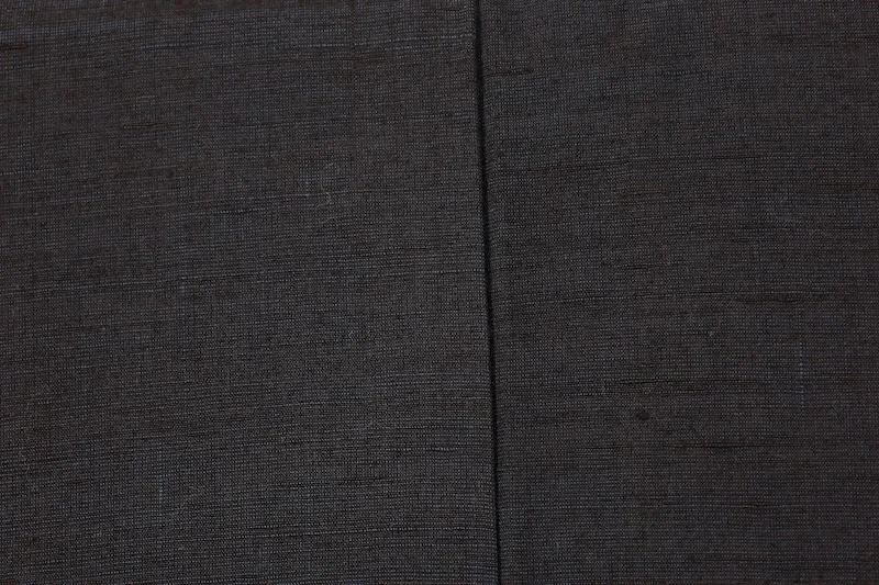 Indigo-dyed Hand-wovenJapan used Haori Jacket (Daruma Motif) - T170