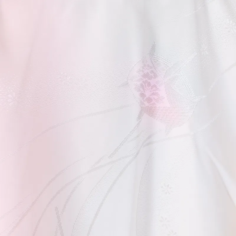 Nagajuban (used under-kimono) – Pink ombre/shaded design, A133