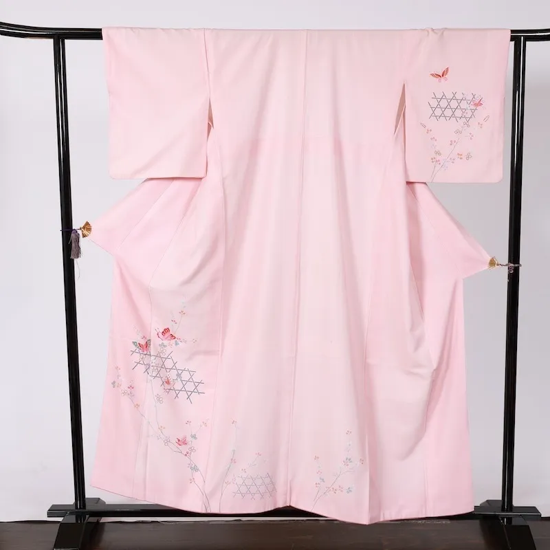 Tsukesage used Kimono – Pink, Red, Purple, Brown, Indigo; A330
