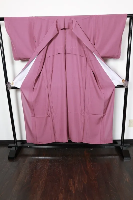 Summer- kimono, brand new, unused, ro (black) fabric, purple, single crest, R26