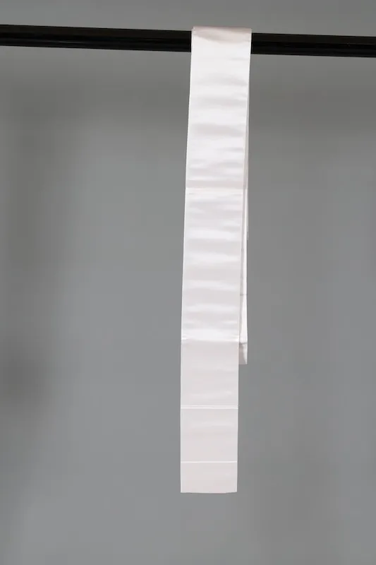 Men's yukata obi (sash), brand new, pearl foil, L140