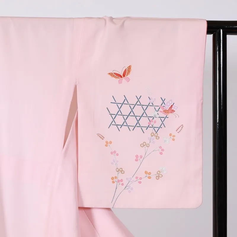 Tsukesage used Kimono – Pink, Red, Purple, Brown, Indigo; A330