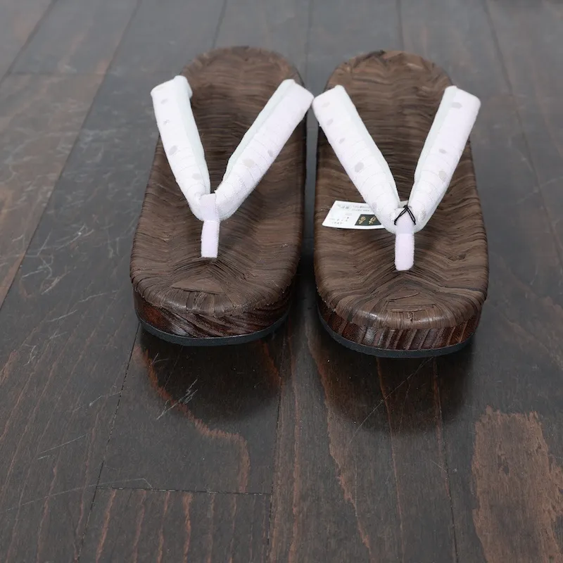 Karasumaki Geta (Straw-Wrapped Clogs) – Brand New – Made in Japan – SS33