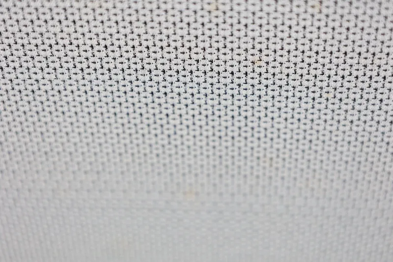 　Authentic white Oshima silk fabric , white and indigo, hundred tortoise shell pattern, J14