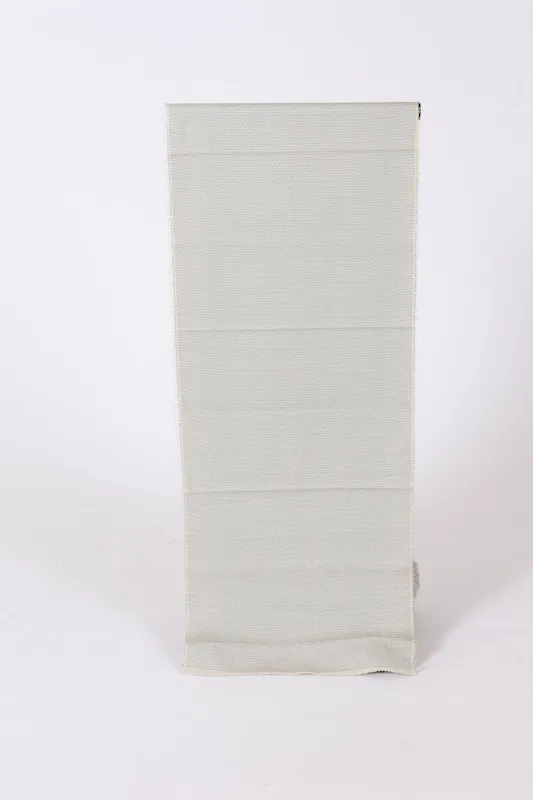 　Authentic white Oshima silk fabric , white and indigo, hundred tortoise shell pattern, J14