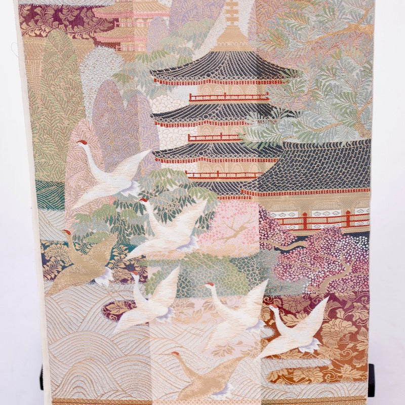 Japanese kimono  Obi(Hukuro-obi) 100% silk /995