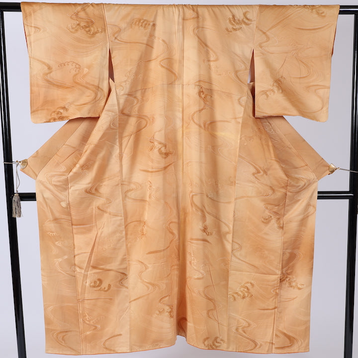 Japanese kimono  (Iromuji) S-size 100% silk  / 522