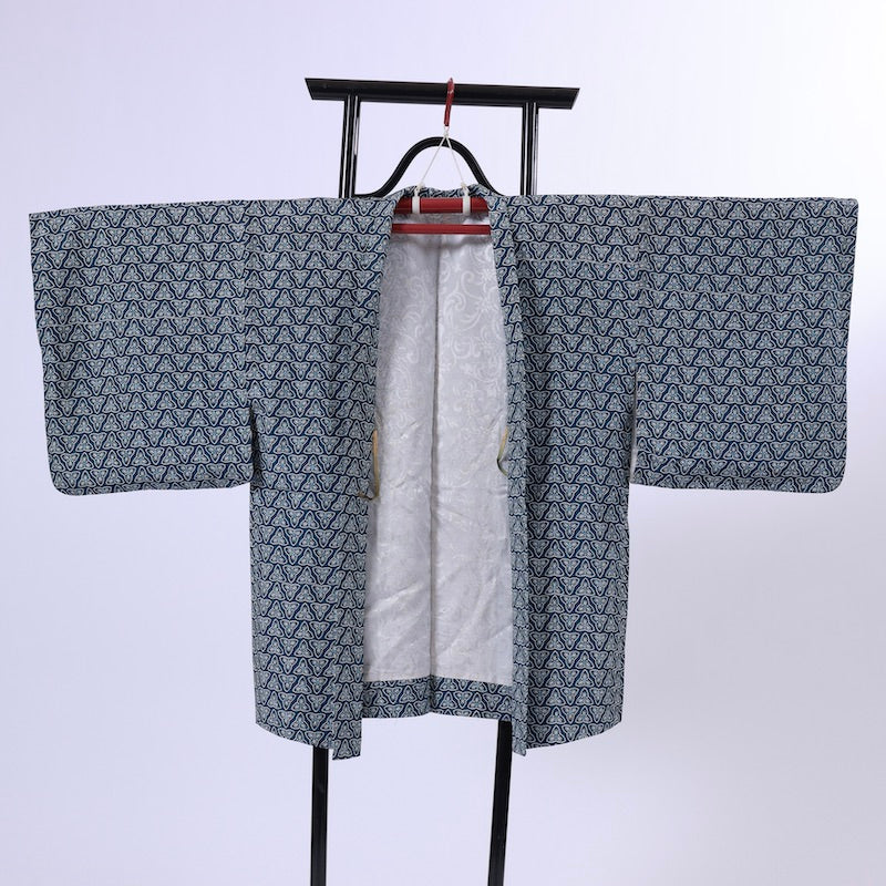 Japanese kimono jacket(Haori) 100% silk /1008