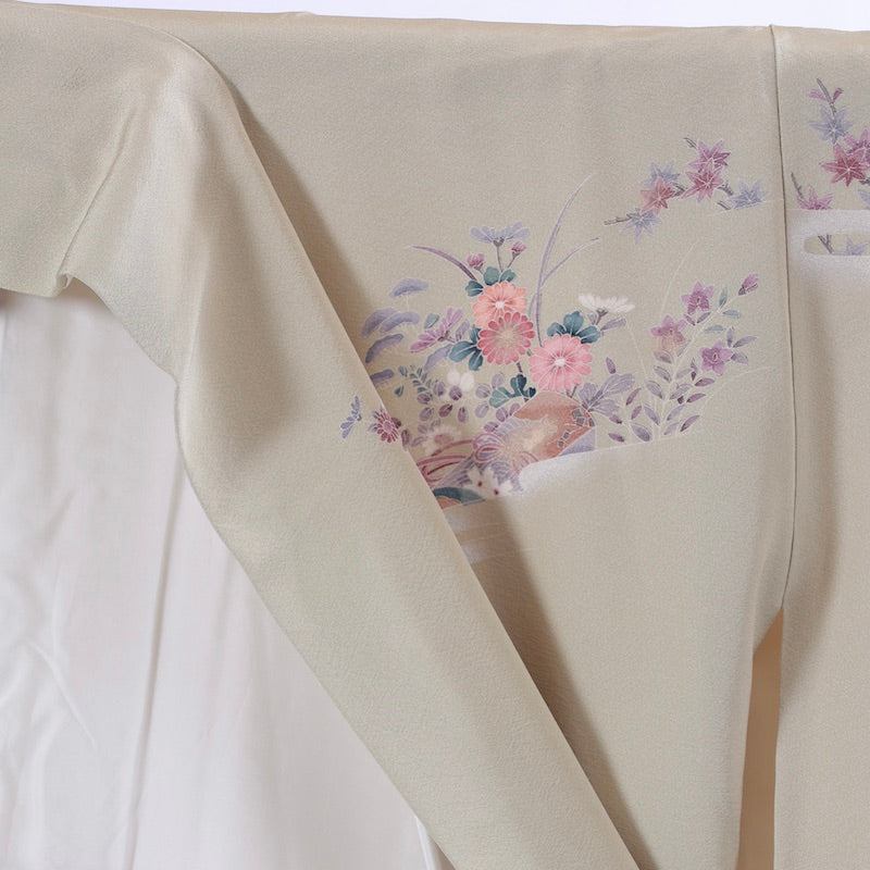 Japanese kimono (Houmongi) 100% silk /1012