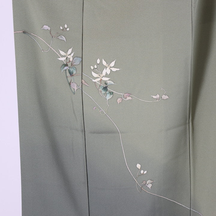 Japanese kimono  (Tsukesage) M-size 100% silk  / 530