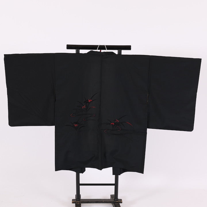 Japanese kimono  Jacket (Haori) M-size polyester  / 558