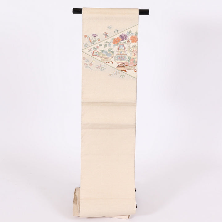 Japanese kimono sash belt (Hukuro-obi) 100% silk  / 574