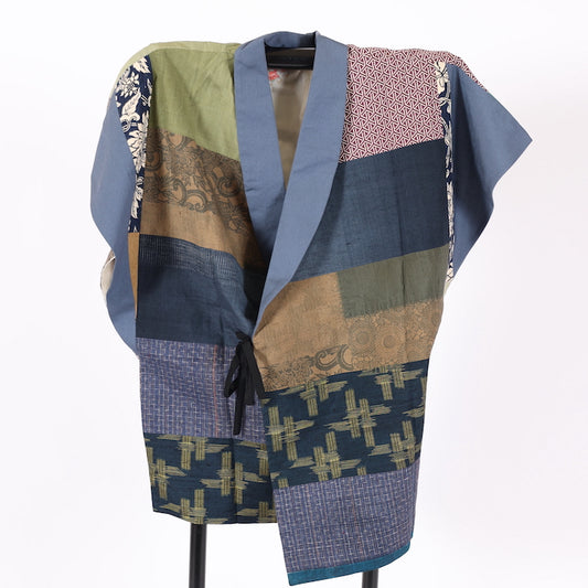 Japanese kimono jacket silk/ 587