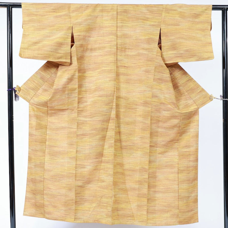 Japanese kimono (Tsumugi) M-size 100% silk /1042