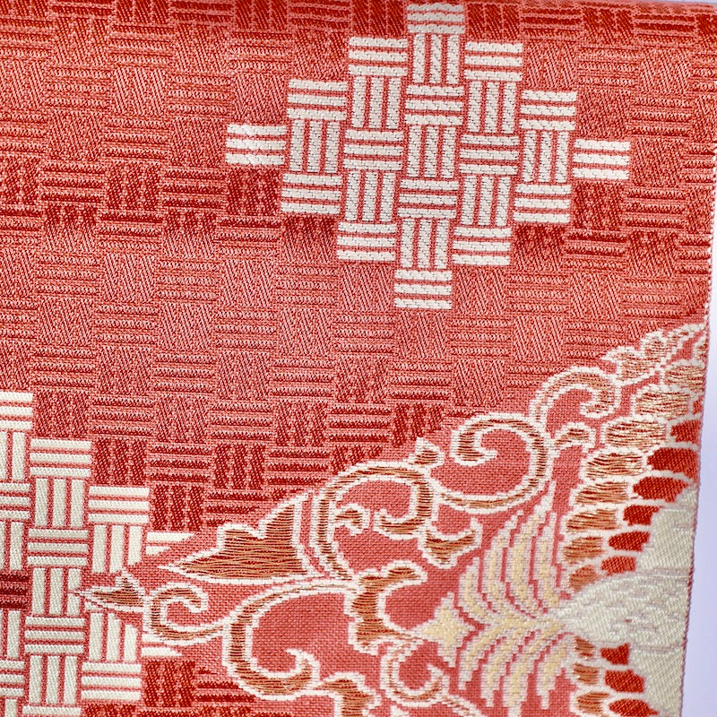 sash belt (Nagoya-obi) 100% silk  /1064