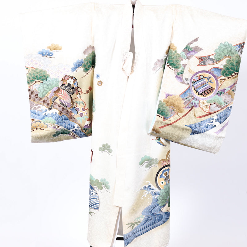 New  baby kimono,zyuban 2 piece set  (boy)　/ 618