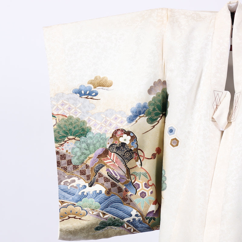 New  baby kimono,zyuban 2 piece set  (boy)　/ 618