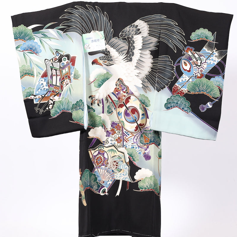 New  baby kimono,zyuban 2 piece set  (boy)　/619