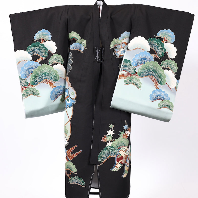 New  baby kimono,zyuban 2 piece set  (boy)　/619