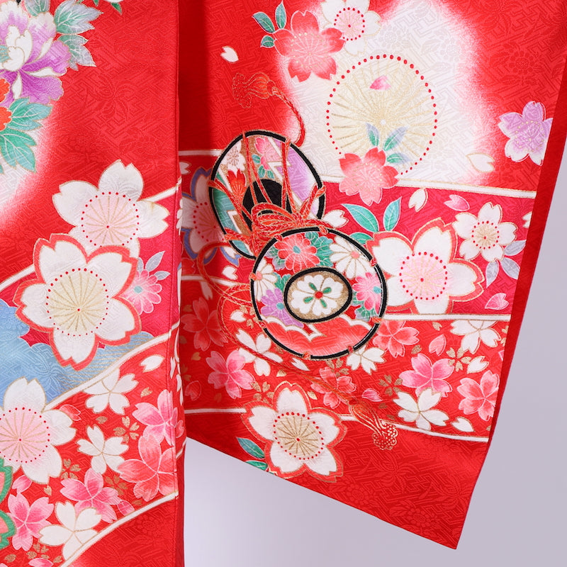 New  baby kimono,zyuban 2 piece set  (girl)　/ 621