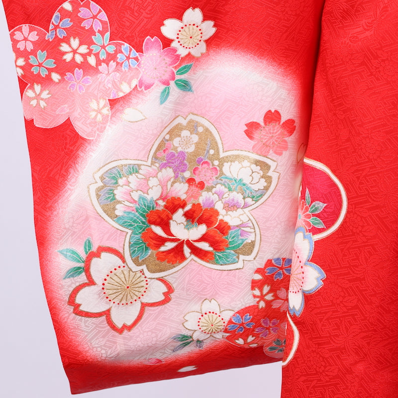 New  baby kimono,zyuban 2 piece set  (girl)　/ 621