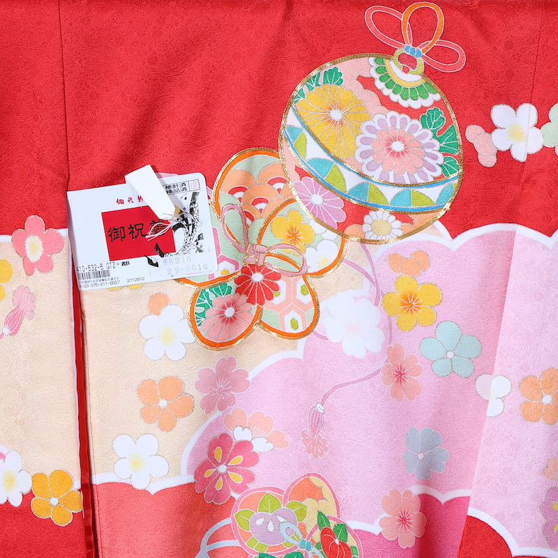 New  baby kimono,zyuban 2 piece set  (girl)　/ 622