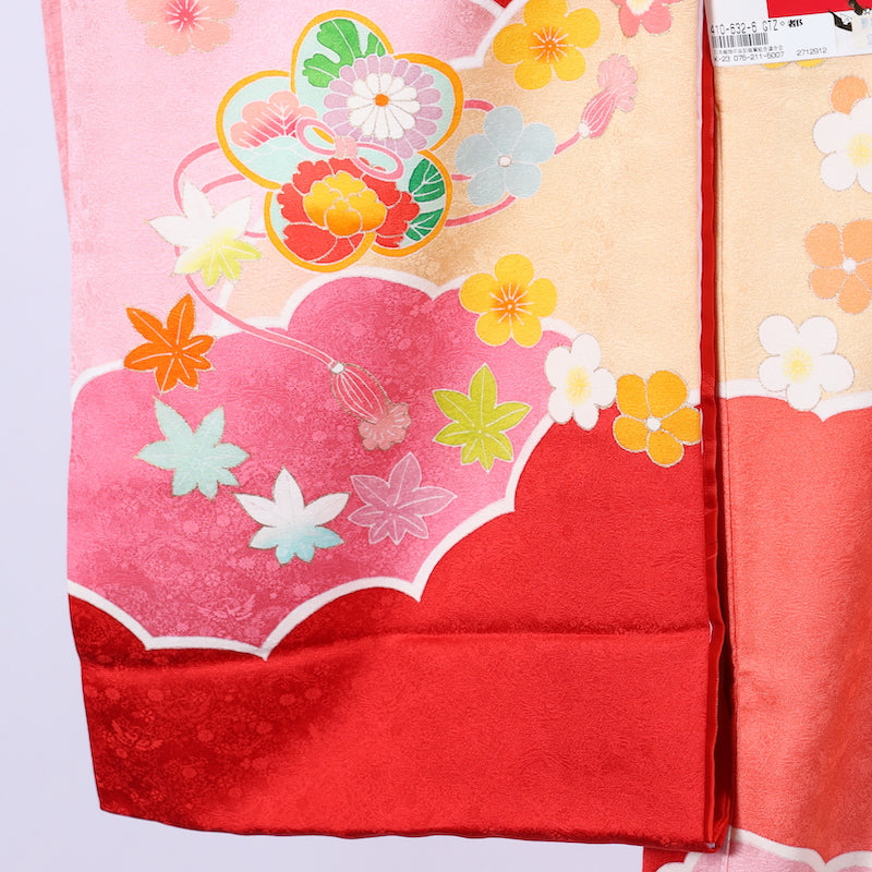 New  baby kimono,zyuban 2 piece set  (girl)　/ 622