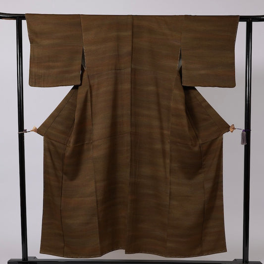 Used kimono  (Iromuzi) M-size 100% silk  / 1121