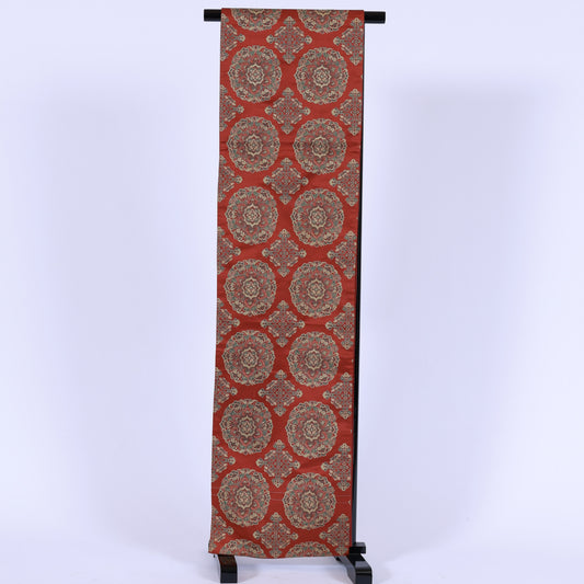 Japanese kimono sash belt (Nagoya-obi) 100% silk  / 705