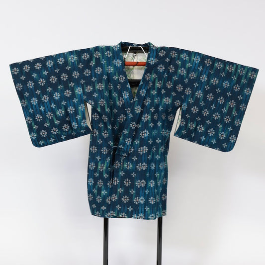 Used kimono  Coat (Dotyugi) M-size 100% silk  /1145