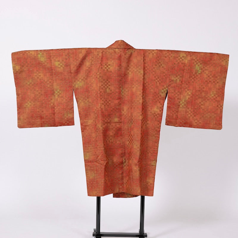 Used kimono  Jacket (dotyugi) M-size 100% silk  / 1158