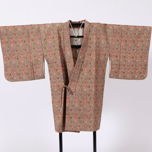 Used kimono  Jacket (dotyugi) M-size 100% silk  / 1159