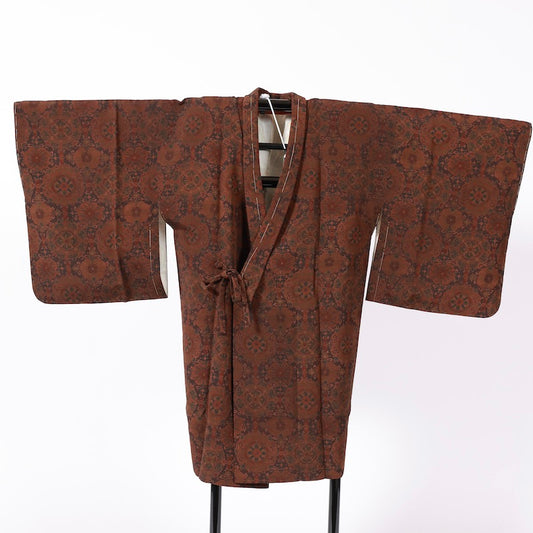 Used kimono  Jacket (Dotyugi) M-size 100% silk  / 1161