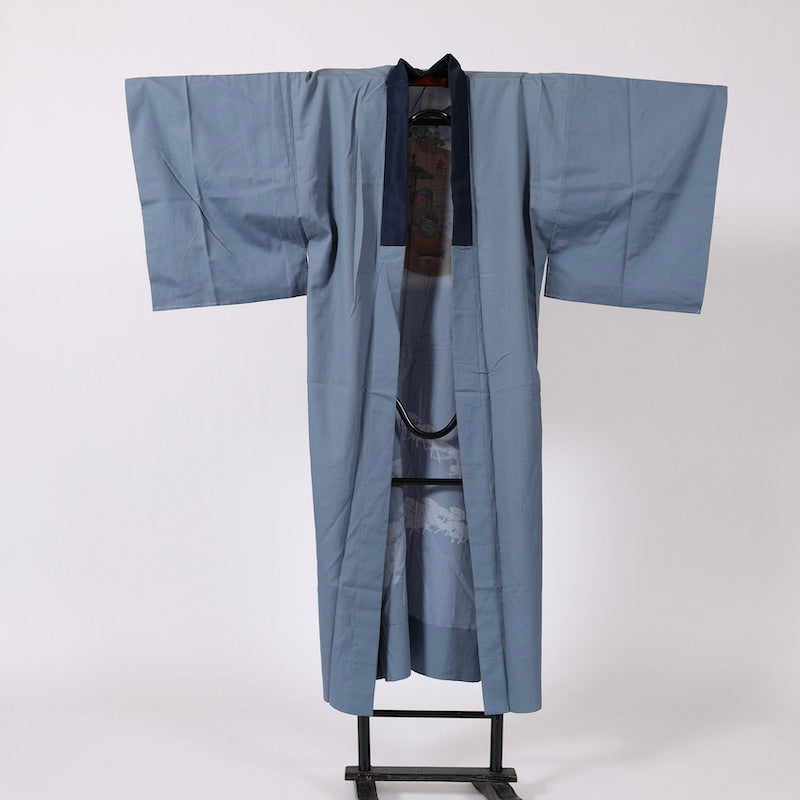 Used Wear under the kimono undershirt(Nagazyuban)   men’s M-size polyester /1152