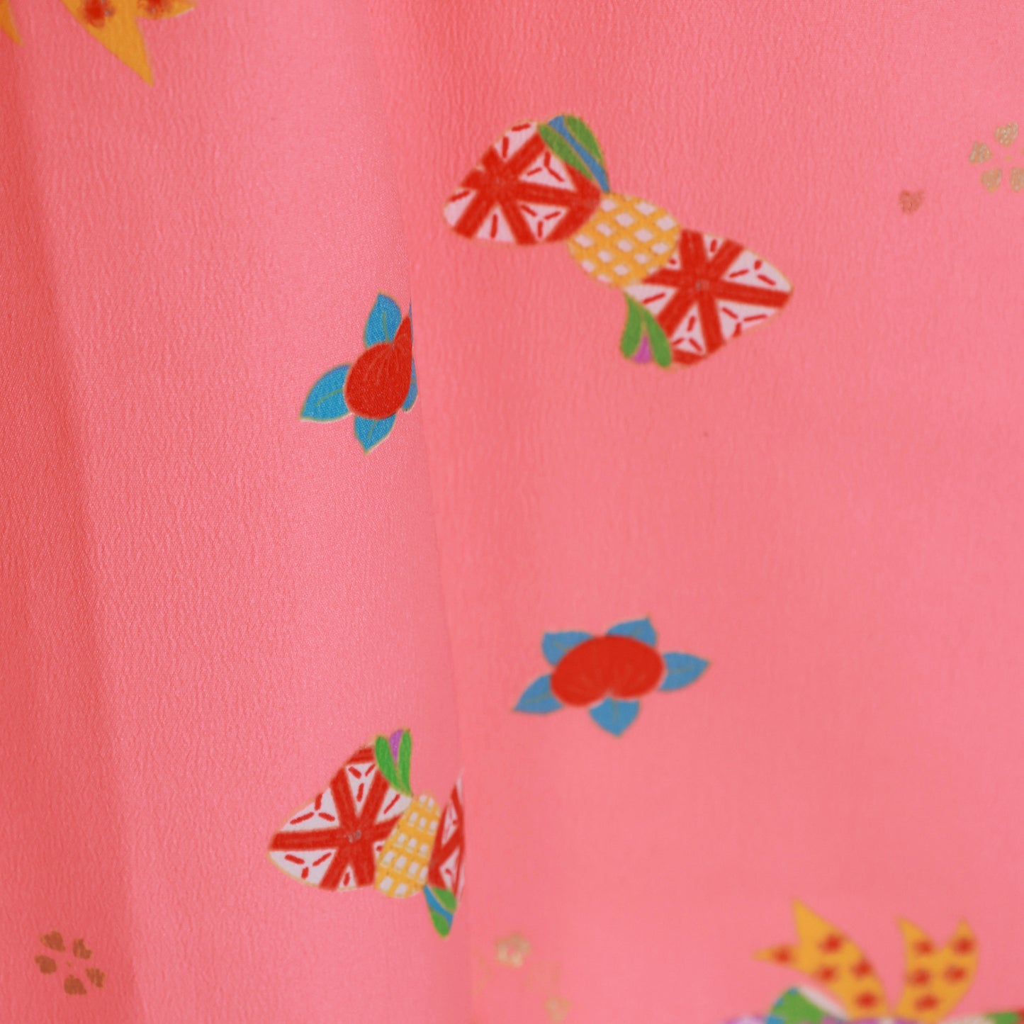 Japanese　kid’s kimono(girl)　polyester ／790